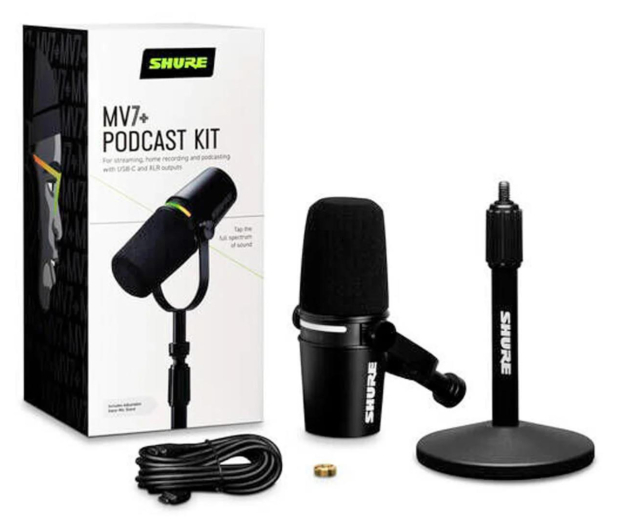 SHURE MV7+ K-BNDL 010-03-669 - 1256769 - zdjęcie 7